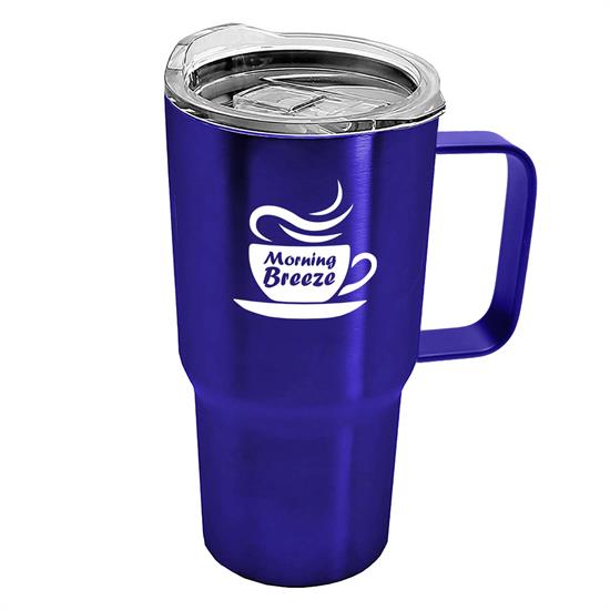 ST5H - The Command - 18 oz. Stainless Steel Auto Mug with Metal Handle